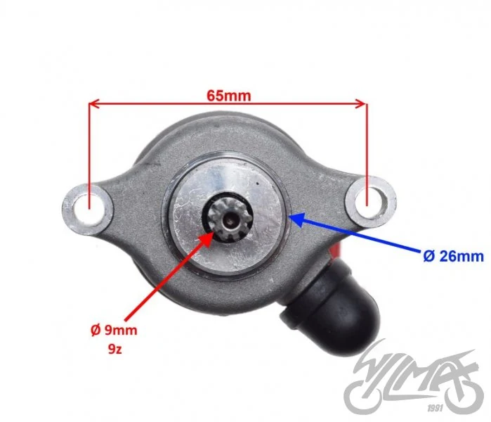 Rozrusznik elektryczny 4T do Yamahy x-max 125 — ujęcie 3