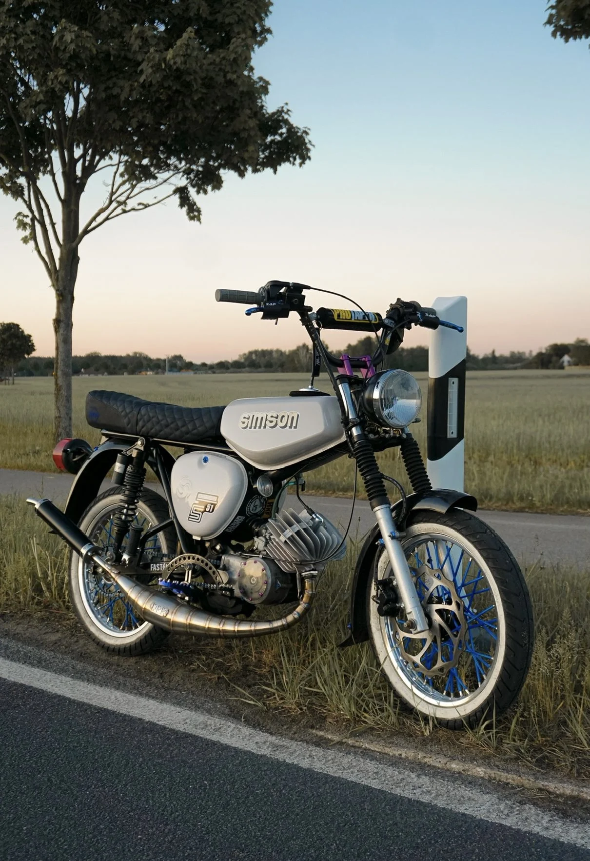 Tłumik Simson sport 60-85 cm³ DPR Performance · real carbon Evo (VM7450) — ujęcie 8