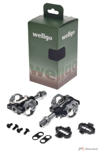 Pedały rowerowe Wellgo zatrzaskowe SPD — AWR0077, para