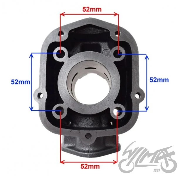 Cylinder do Derbi Aprilia 2006 50 cm³ woda — ujęcie 2