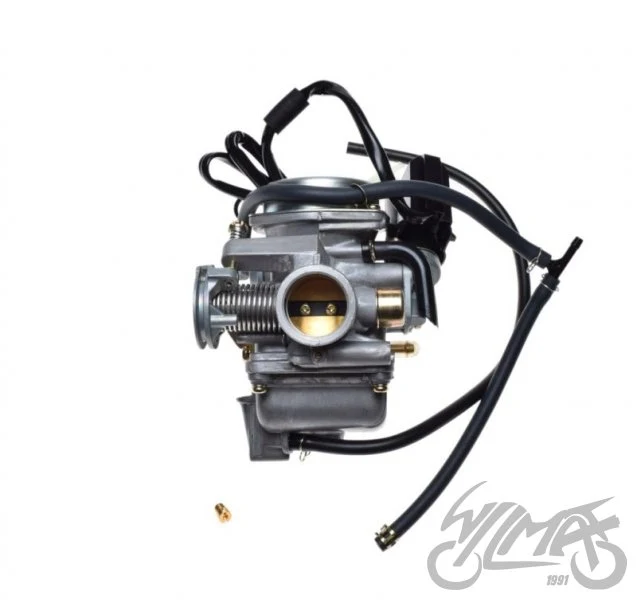 Gaźnik kompletny 125 GY6 4T + dysza 102 — ujęcie 1