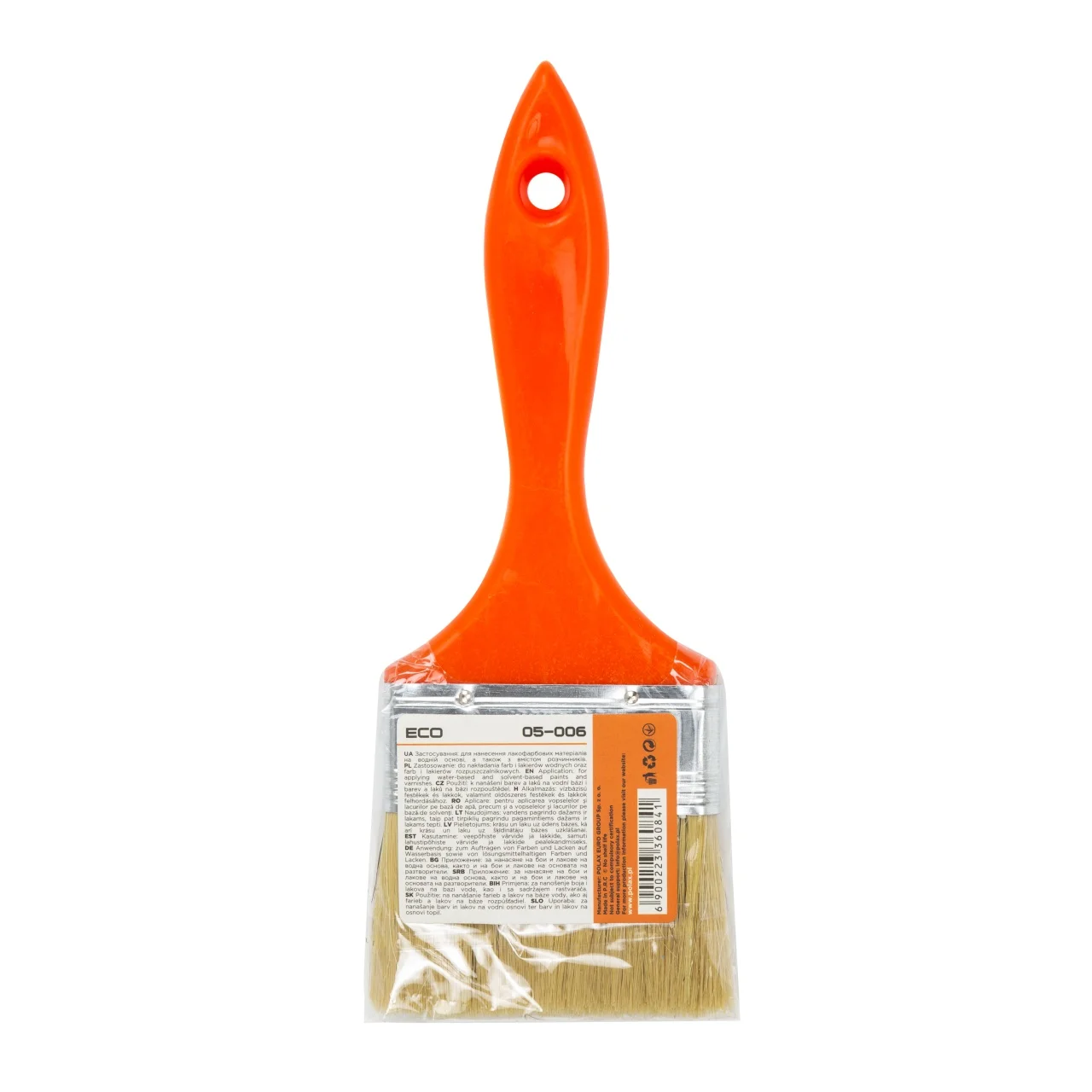 Pędzel płaski malarski ECO mieszane włosie 7.5 cm Polax — ujęcie 2