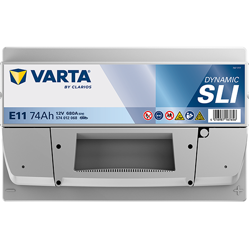 Akumulator 74 Ah 680A 278×175×190/P+ Varta 574012068K262 — ujęcie 4