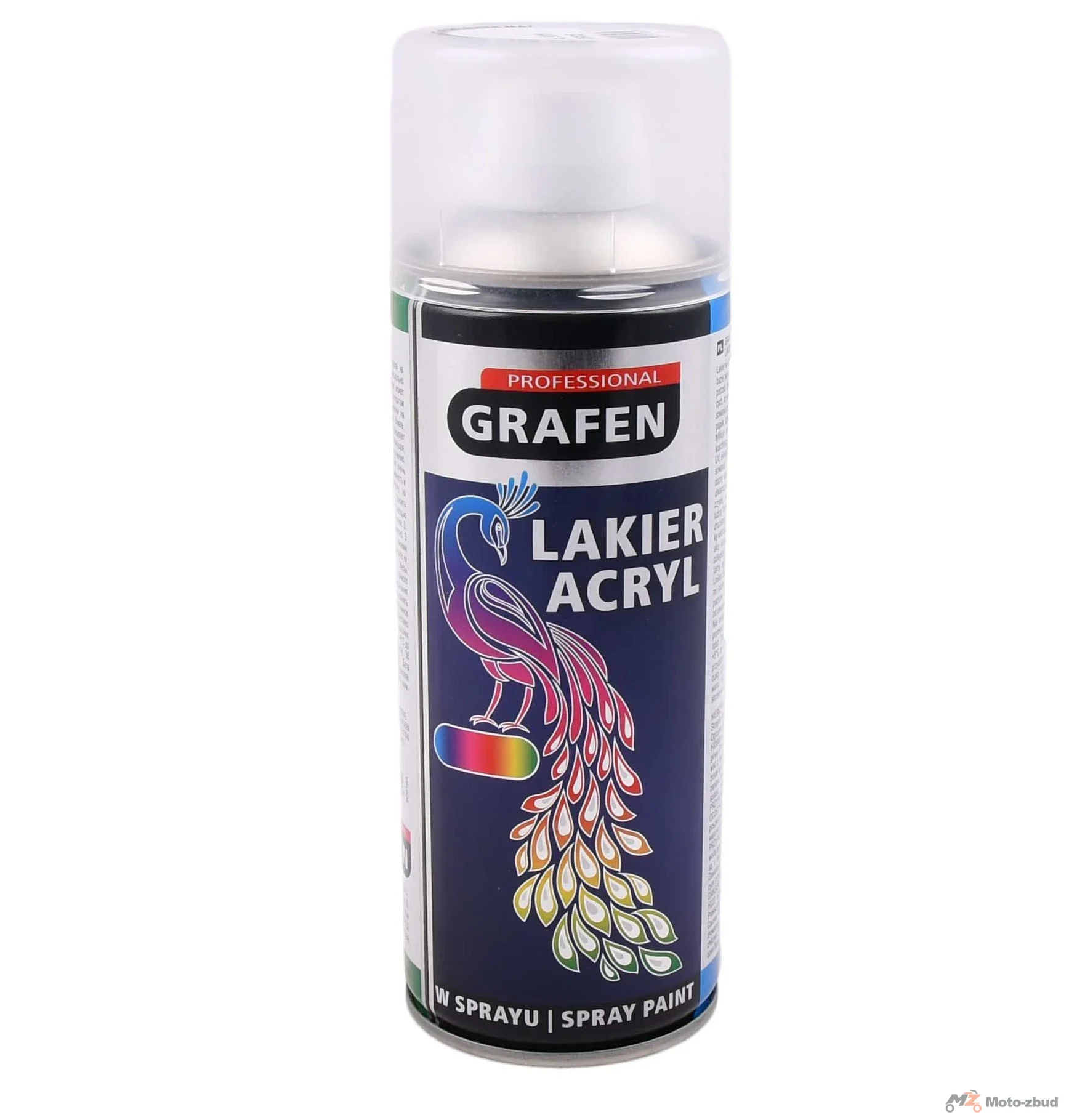 Grafen spray lakier uniwersalny biały mat 400 ml