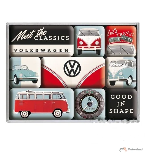 Magnes vw meet classics 9 szt. 83107