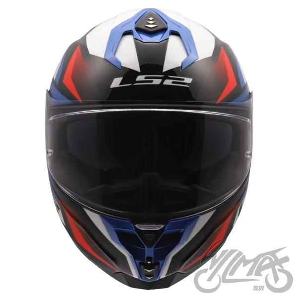Kask LS2 FF817 Challenger II Viper wh. bl. Red — rozmiar M — ujęcie 3