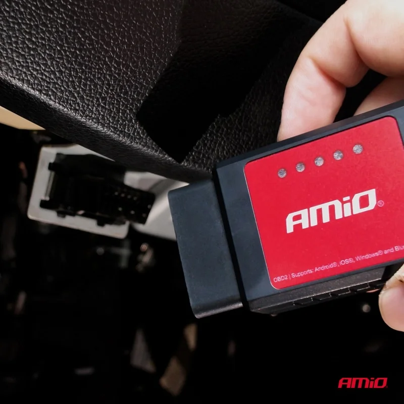 Skaner tester interfejs diagnostyczny OBD2 BT XL AMIO — ujęcie 9