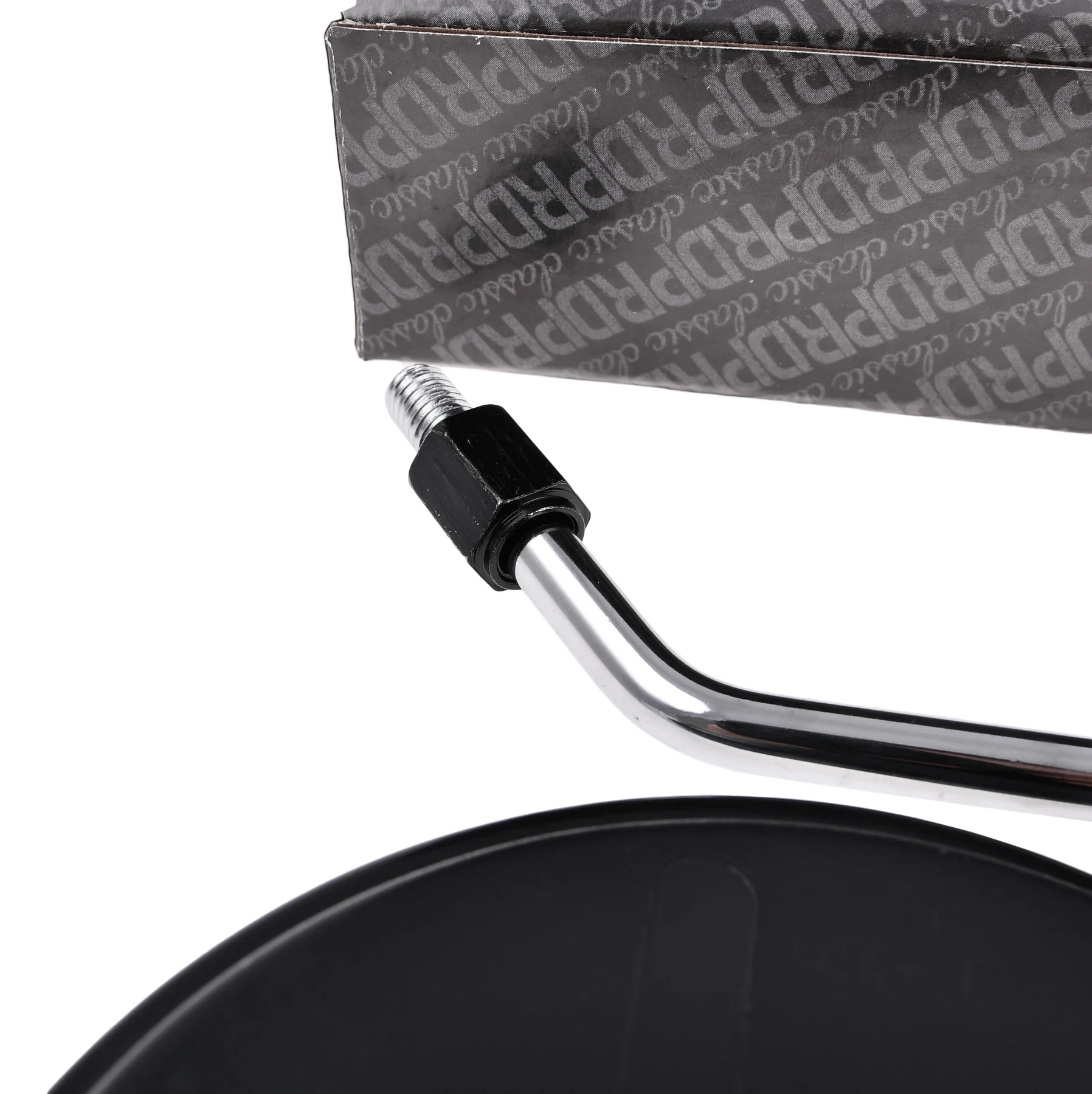 Lusterko M8 okrągłe wzór DDR l+p chrom DPR Classic — ujęcie 2