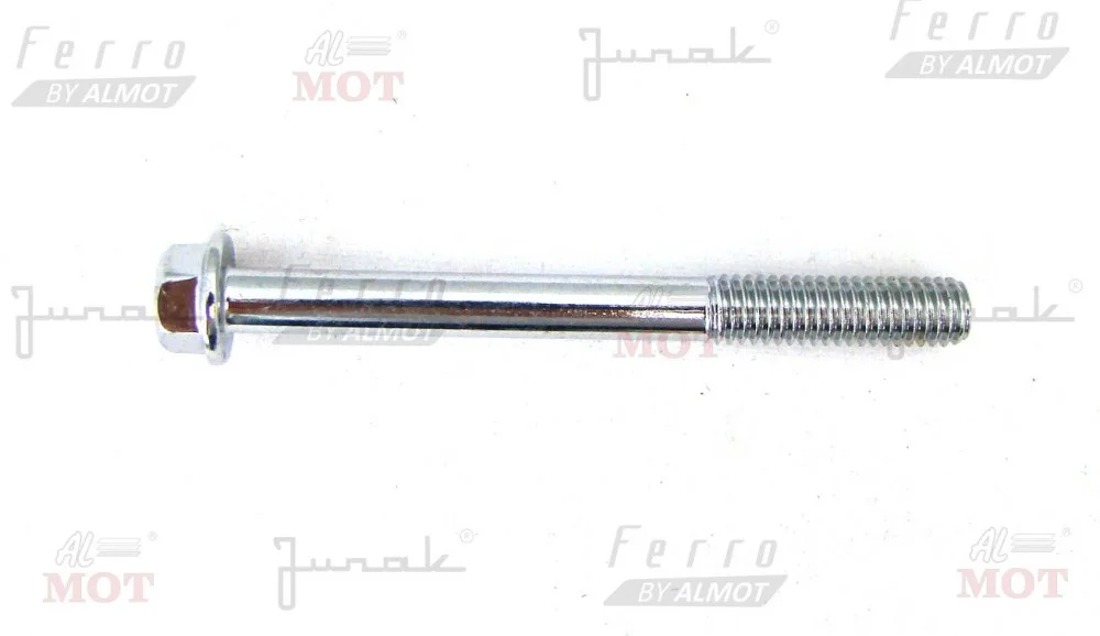 Junak M1/M11 CAFE/M14/M15/M16/M20/M25 125 cm³/320 cm³/250 cm³ śruba M6 × 60 mocowania pokrywy łańcucha napędowego (przy silniku)