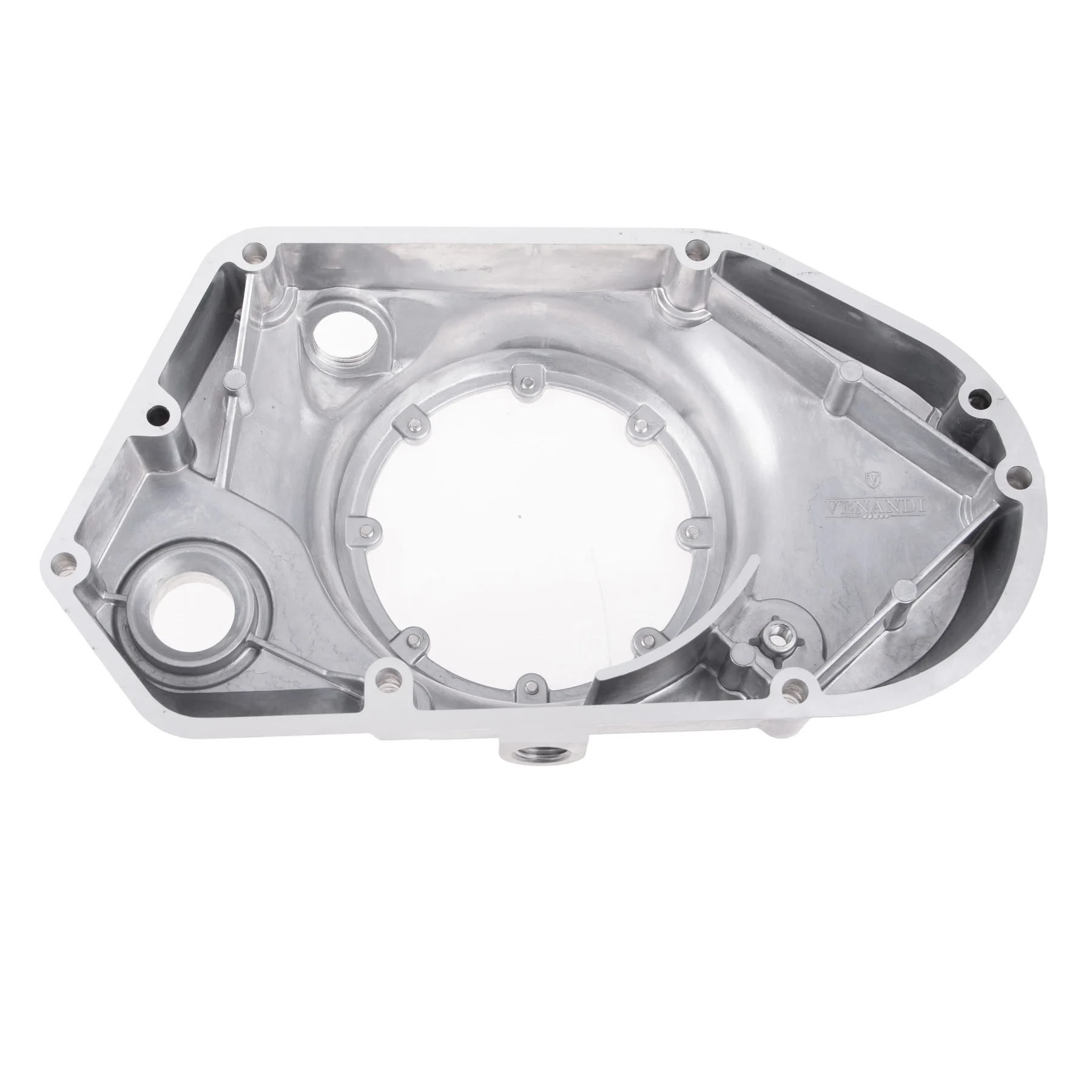 Pokrywa silnika Simson S51 SR50 lewa aluminium clear V1 Venandi — ujęcie 2