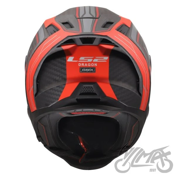 Kask LS2 FF807 Dragon Subic Red — rozmiar S — ujęcie 4