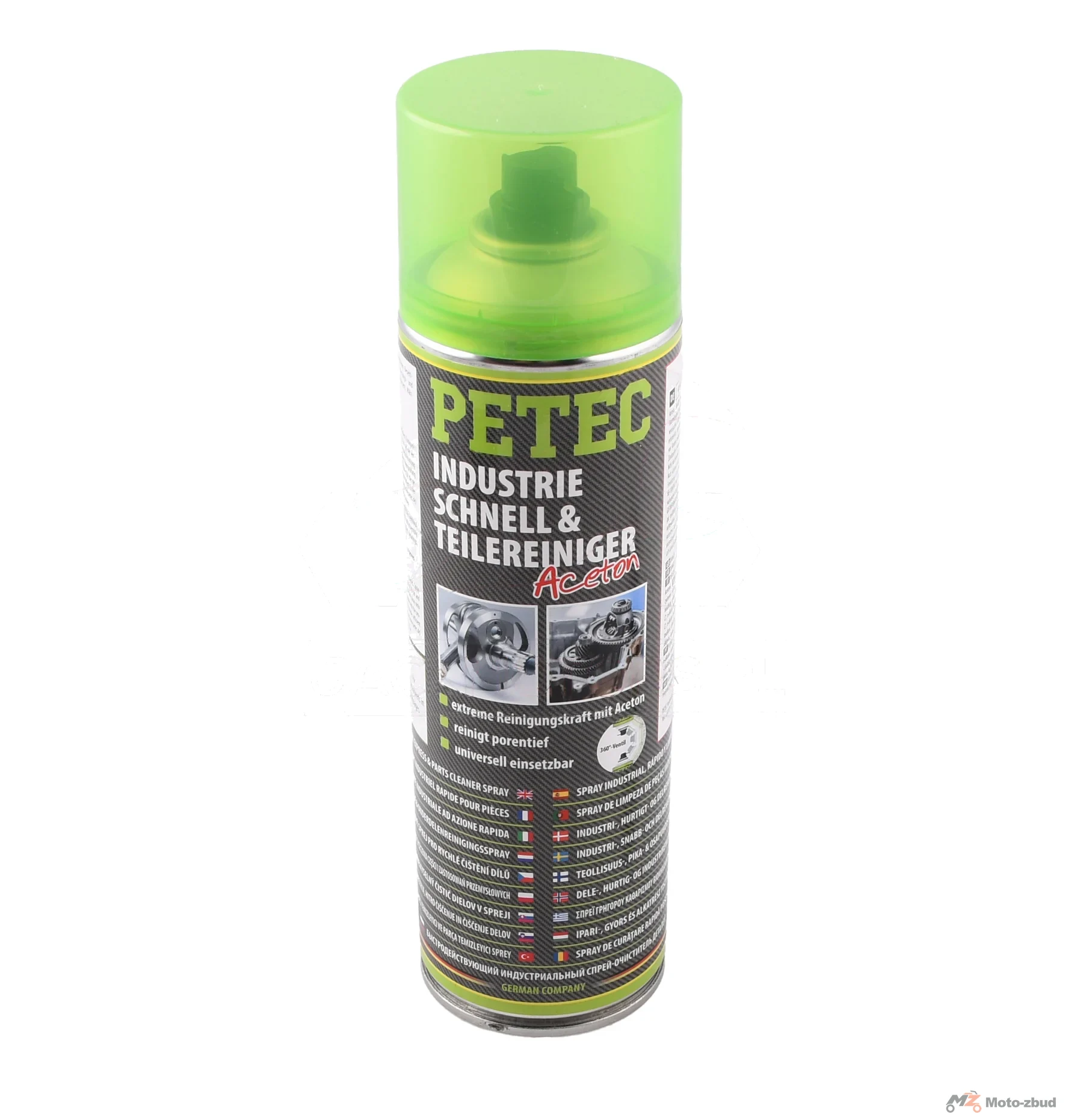 Środek do szybkiego czyszczenia części Petec schnell & teilereiniger spray 500 ml