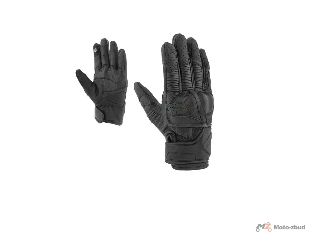 Rękawice skórzane krótkie BLEXX EG-2545 czarne 3XL