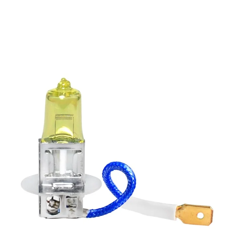 Żarówka H3 12V 55W POWERTEC Retro - żółte światło - 2szt. — ujęcie 3
