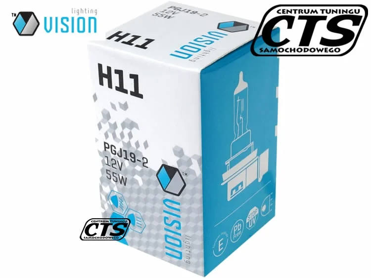 Żarówka H11 12V 55W VISION (1szt.) — ujęcie 2