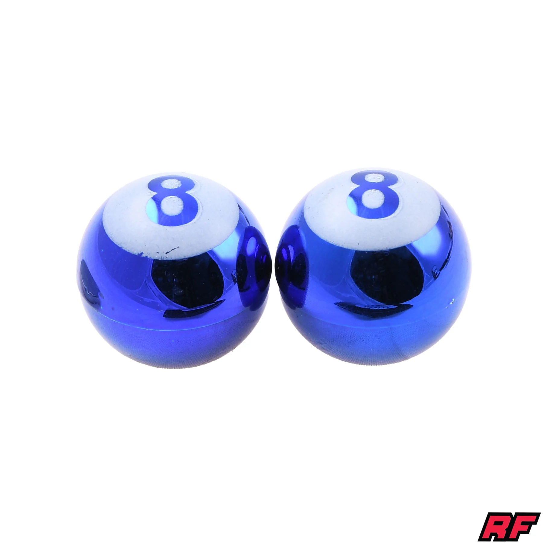 Nakrętka wentyla Racing Force pool ball niebieska 2szt — ujęcie 1