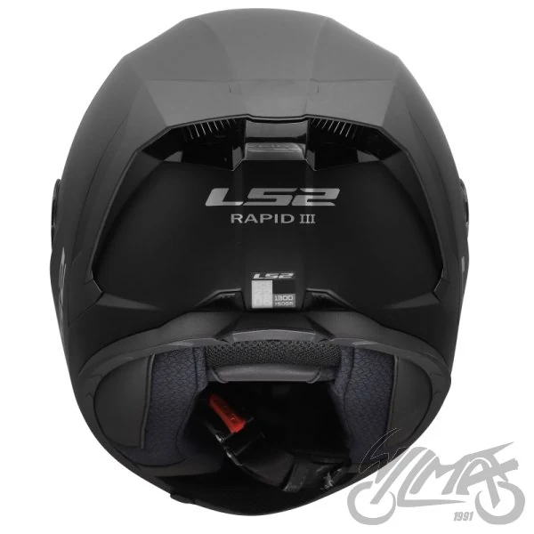 Kask LS2 FF820 Rapid III Solid Matt Black — XL — ujęcie 4