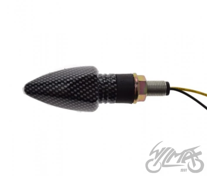 Kierunkowskaz LED 12 V 1 W, lewy tył, carbon — AM1325LB — ujęcie 3