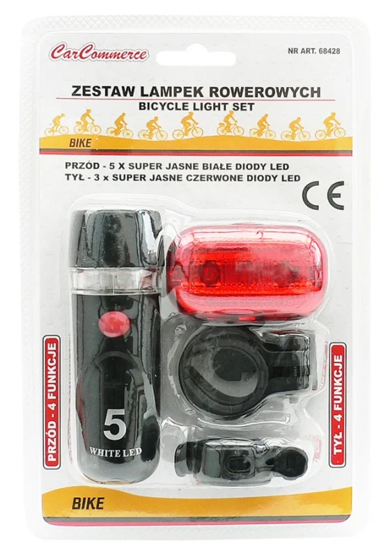 Zestaw lampek przód i tył — ujęcie 4