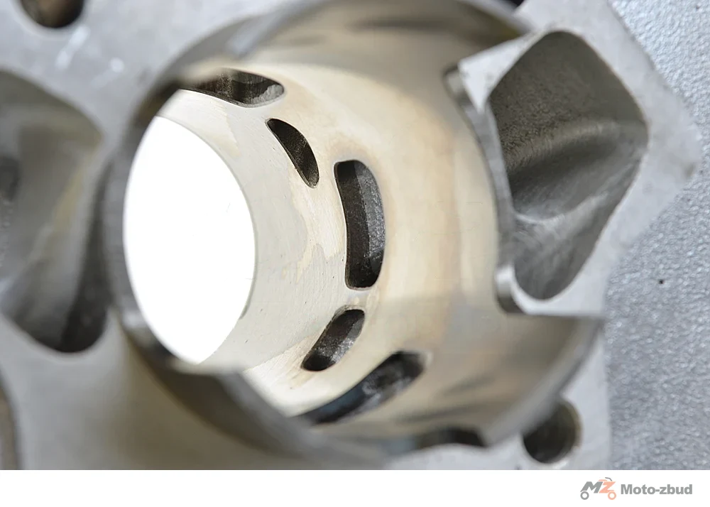 Cylinder Simson 60/4/3 racing MK2 + tłok MZA / keystone / Barikit kpl. · tłok MZA/Almot K20 2P — ujęcie 4