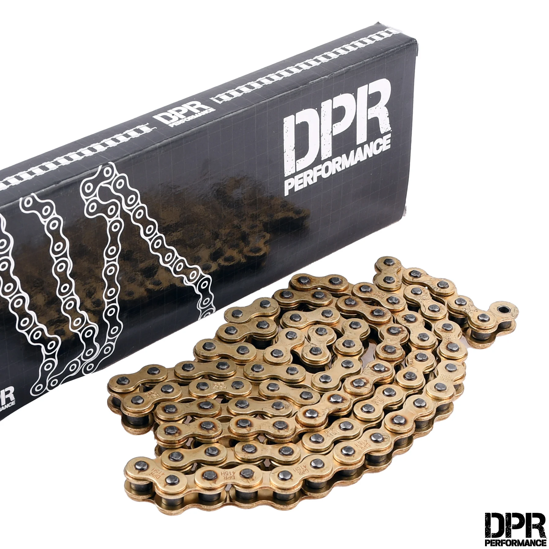 Łańcuch Romet Motorynka 84 DPR Performance 415H złoty — ujęcie 2