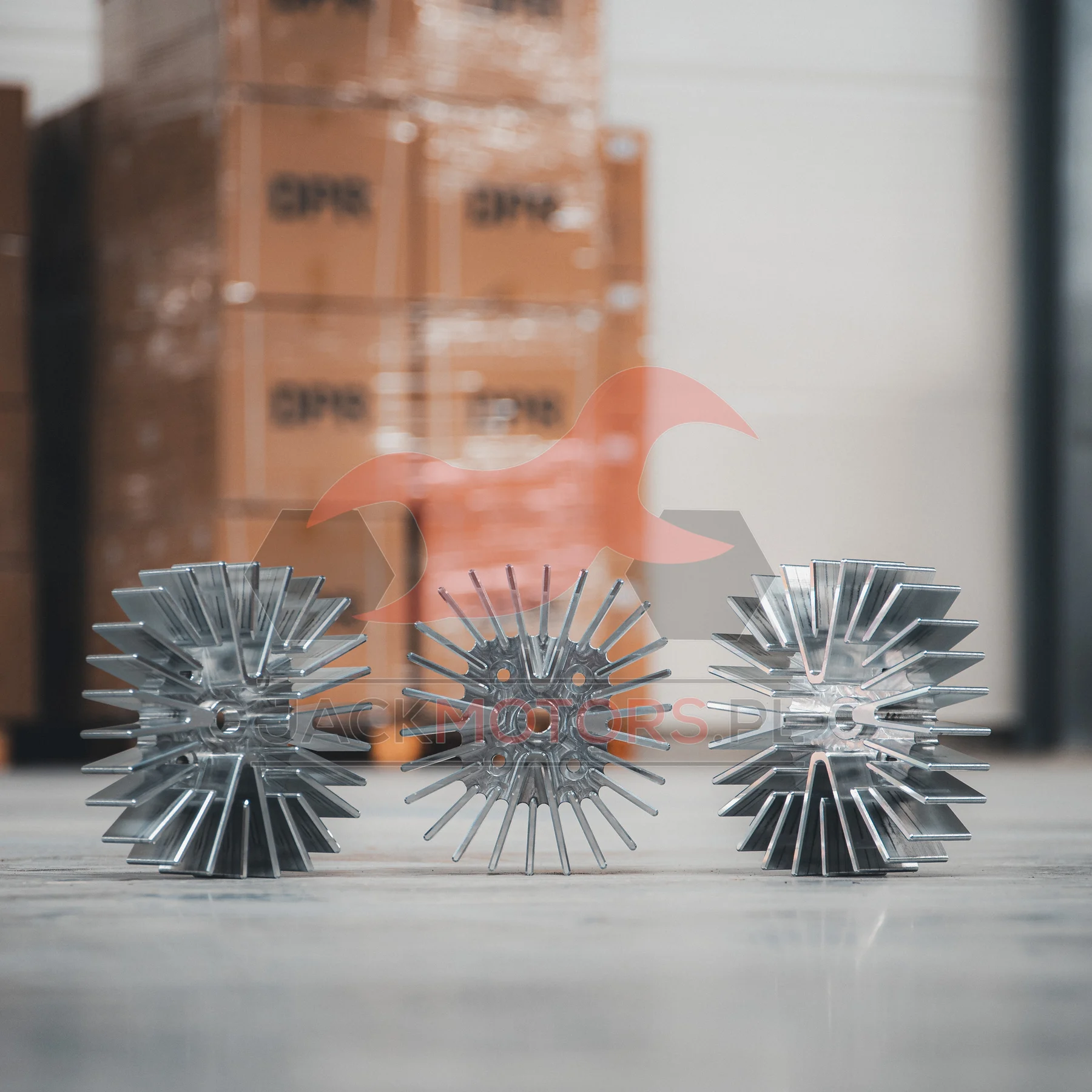 Głowica cylindra Jawa 50 40 mm tuning aluminium CNC słoneczko DPR Performance — ujęcie 6