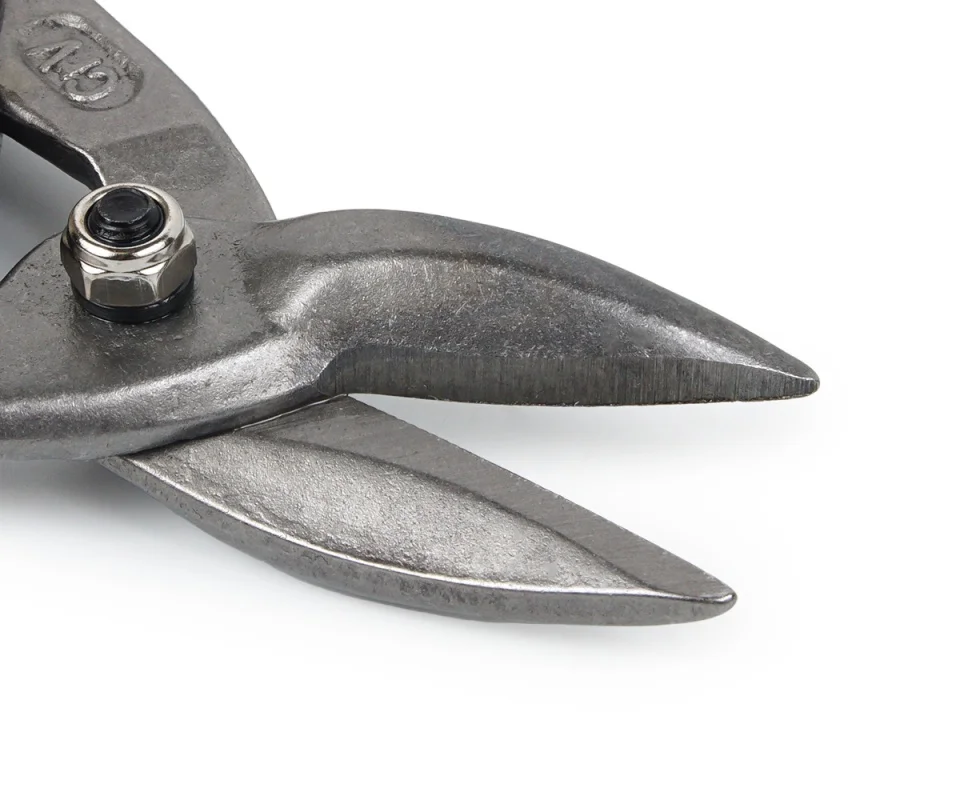 Nożyce do cięcia blachy 250mm prawe cięcie CrV Polax — ujęcie 2