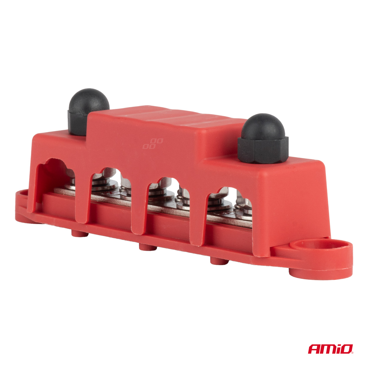 Blok rozdzielczy masy plusa bus bar M10 12 V - 48 V 250A — ujęcie 2