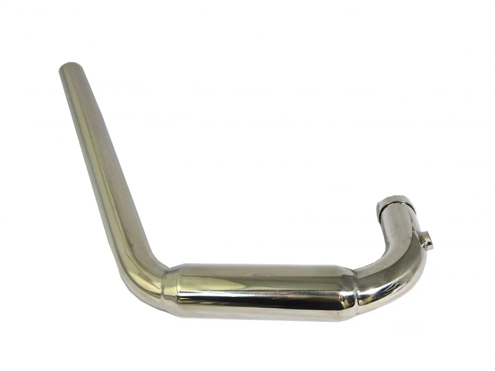 Junak M16 125 cm³ kolanko wydechowe prawe (z otworem na króciec/sondę) (Euro V) (tłumik pod obejmę) — ujęcie 2