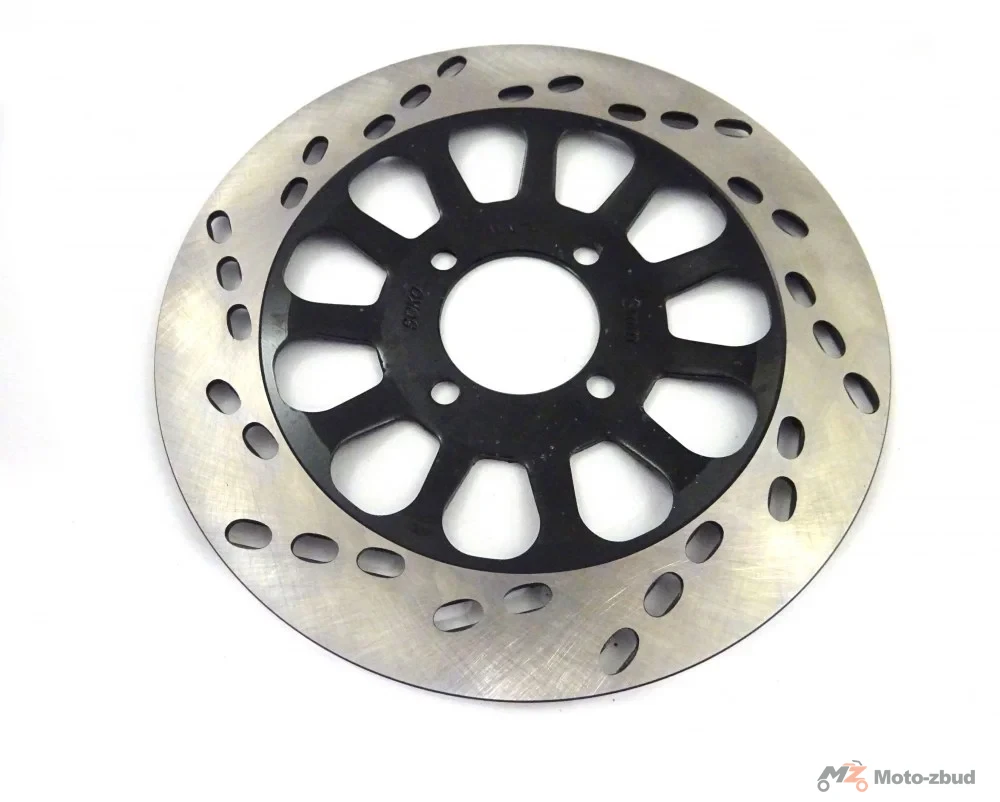Junak 902 tarcza (H220) hamulca hydraulicznego przód (moc.4 śruby) (wew.50 mm) "prosta" — ujęcie 2