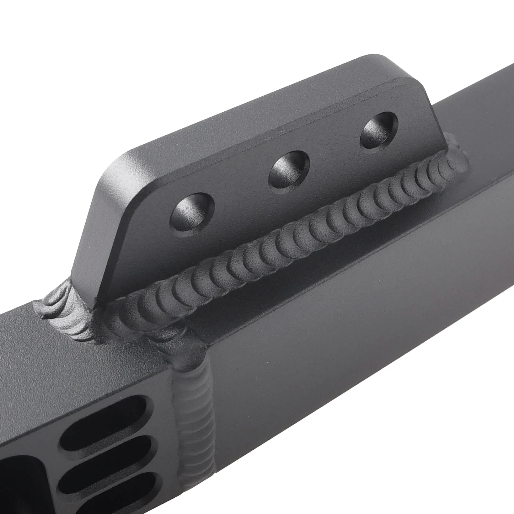 Wahacz Simson S51 aluminium CNC premium +50 mm czarny mat kpl. DPR Performance — ujęcie 6