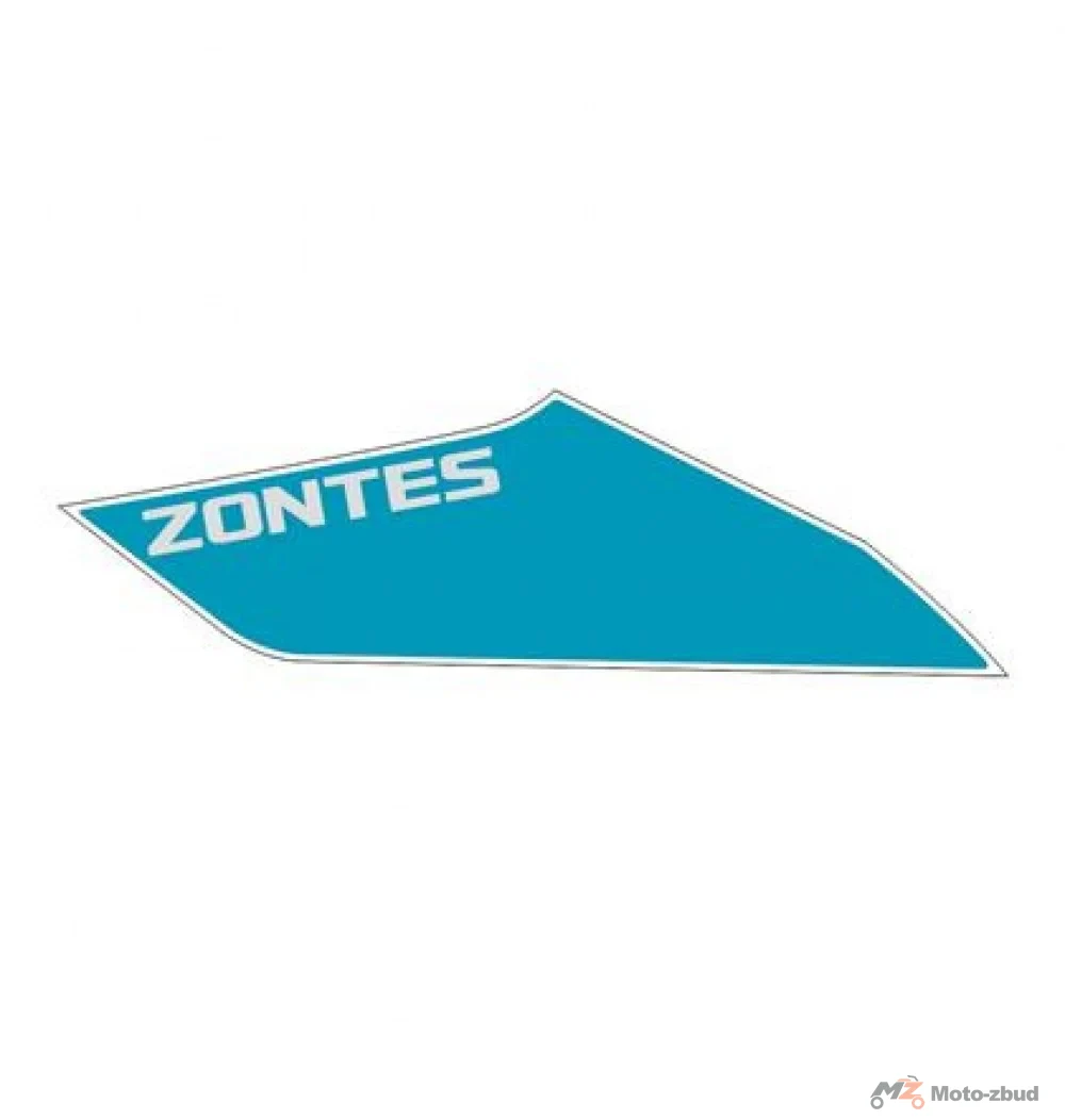 Naklejka na osłonę zbiornika paliwa lewa (nr kat.1210342-272000) (Zontes ZT 310-X)