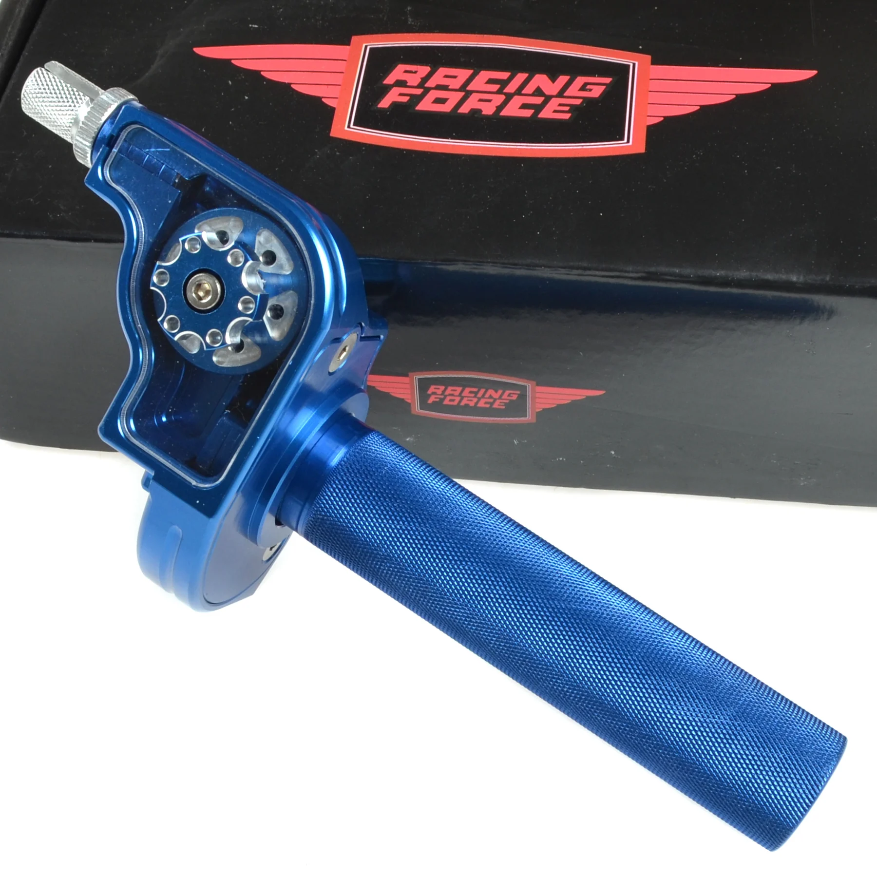 Rollgaz Racing Force aluminium CNC niebieski — ujęcie 1