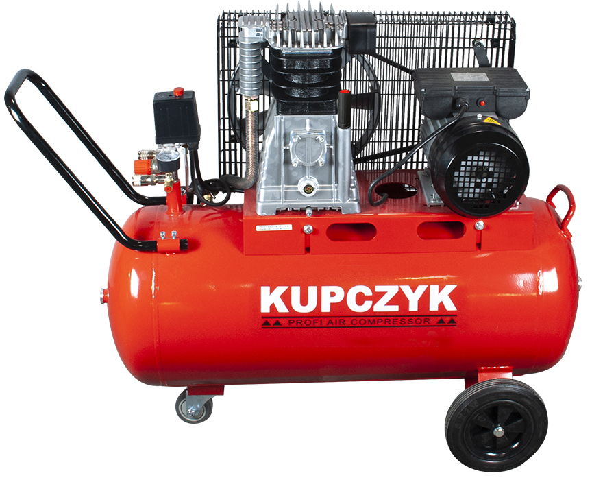 Kompresor tłokowy 100 l HL 425-100V 230 V KUPCZYK KK 400/100 NP — ujęcie 2