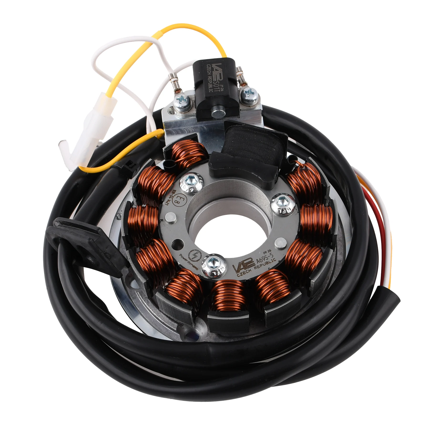 Zapłon Jawa 350 typ 634 / CZ 250 typ 471 twin sport 12 V 150 W dc VAPE kpl. — ujęcie 7
