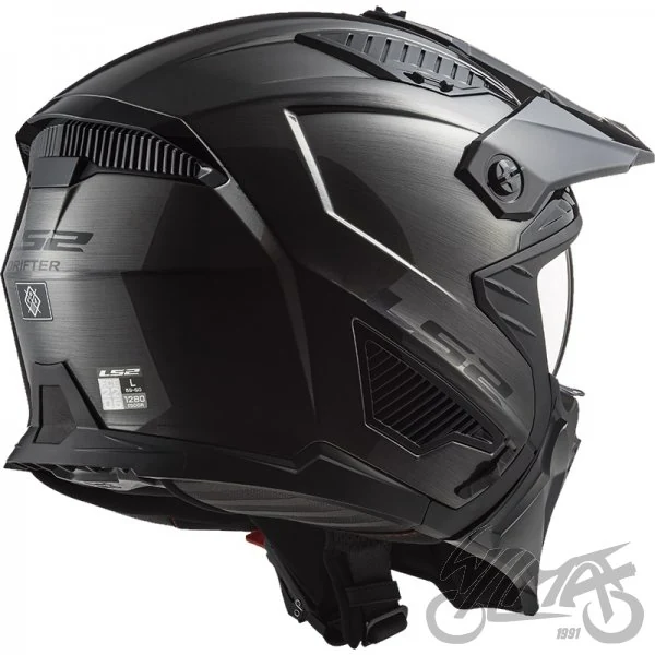 Kask LS2 OF606 Drifter jeans Titanium-06 — rozmiar L — ujęcie 4
