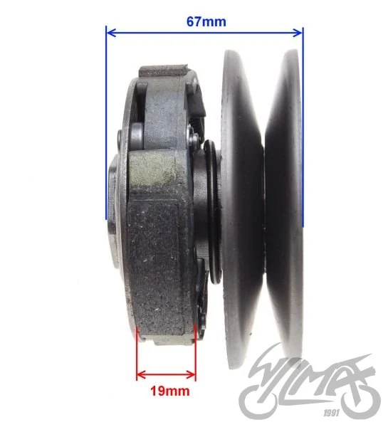 Sprzęgło tył do Yamahy bws 50 2T — Yamaha BW’s 50 — ujęcie 3