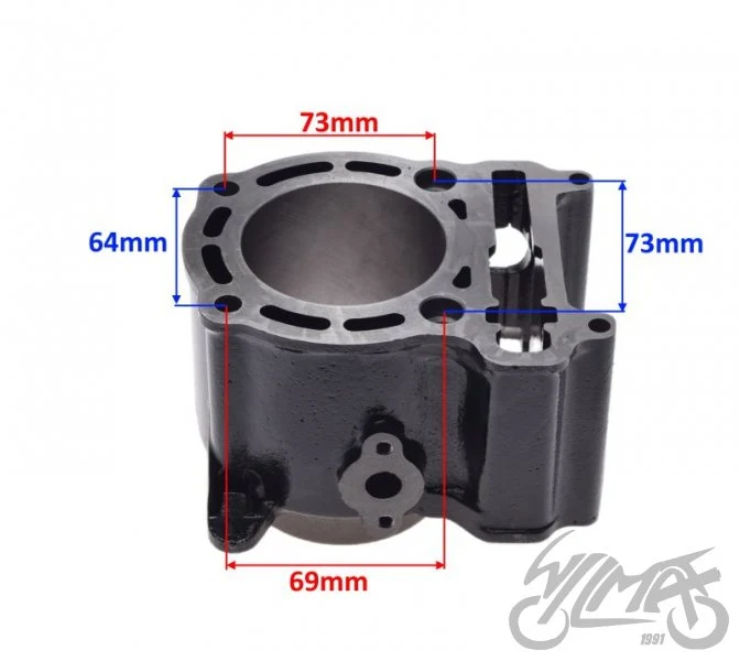 Cylinder Yamaha — 69,00 mm, zamiennik 4HC-11311-00-00 — ujęcie 2