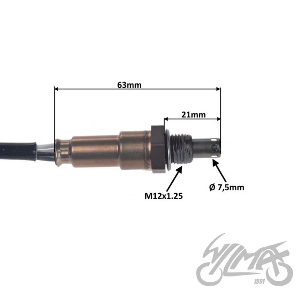Sonda lambda do Longjia LJ50QT-9M — 420 mm — ujęcie 2