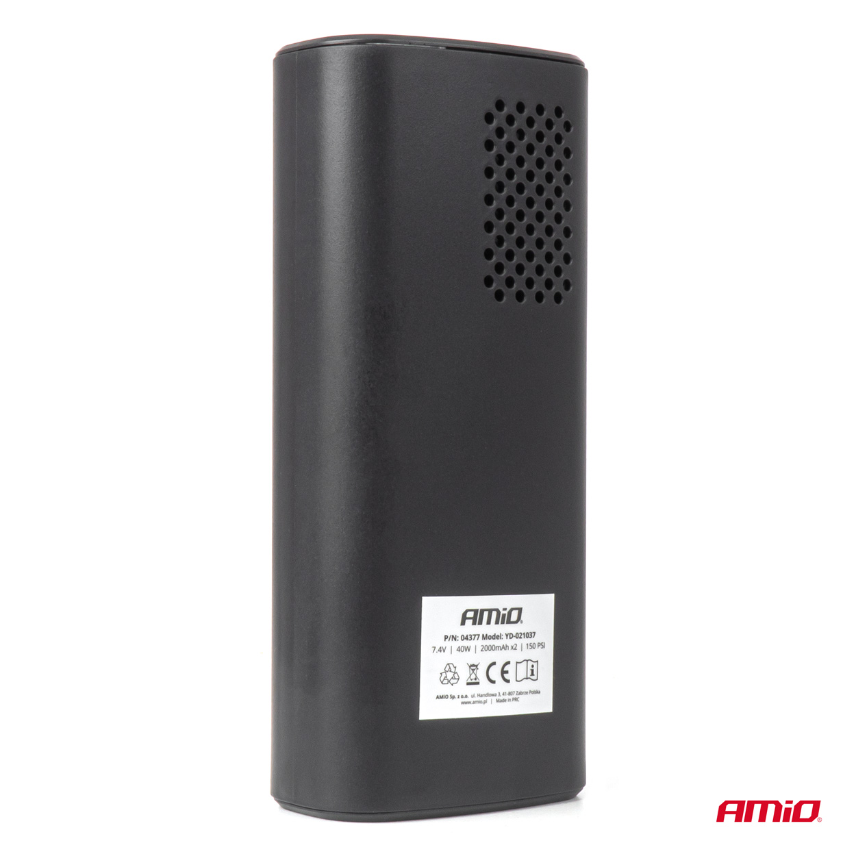Kompresor samochodowy bezprzewodowy akumulatorowy powerbank LED USB-C 40 W — ujęcie 9