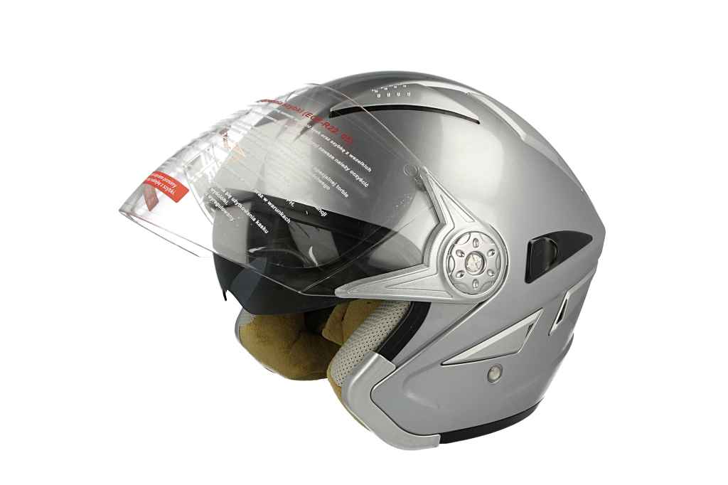 Kask motocyklowy VCAN V529 Grey – S — ujęcie 5