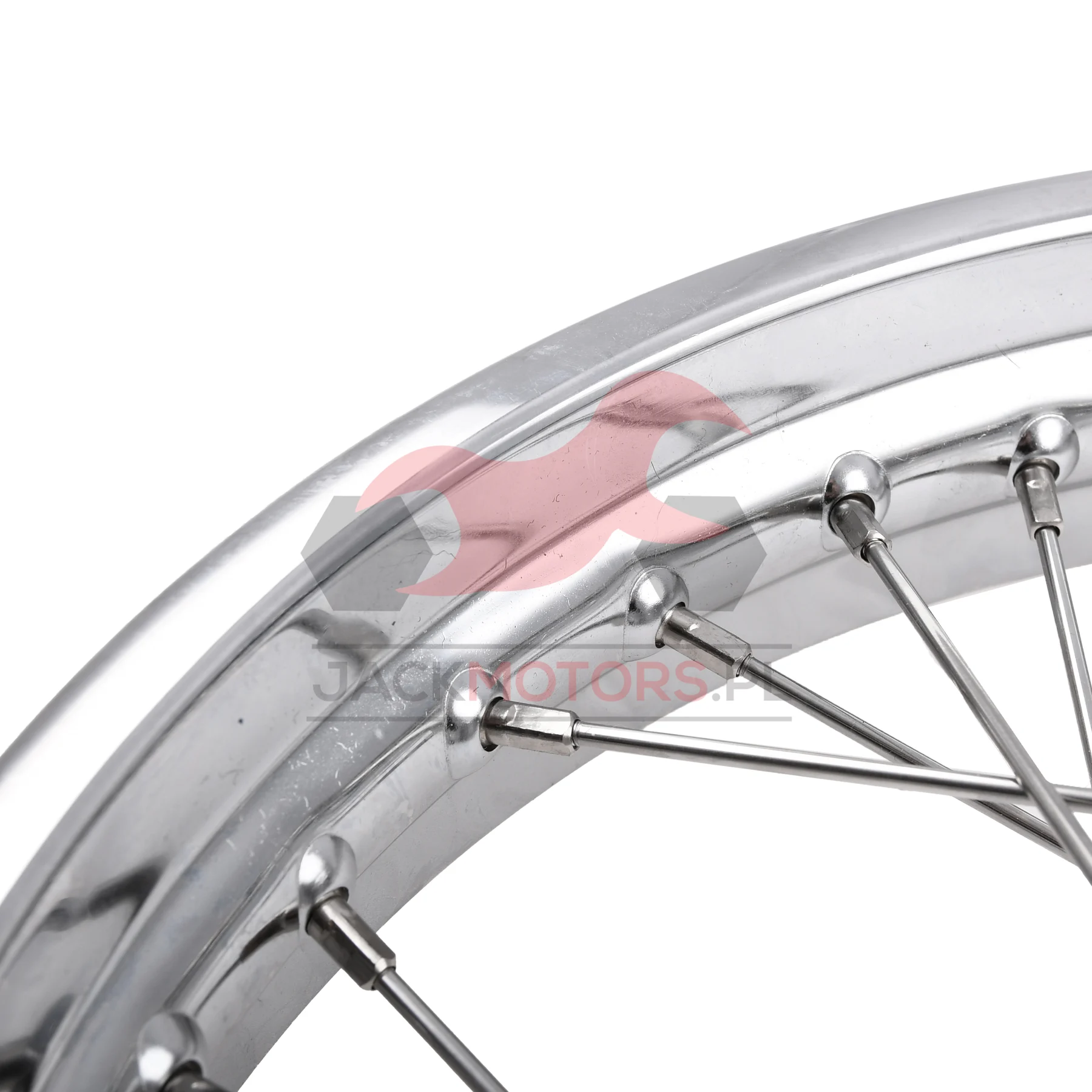 Koło jezdne Simson 1,85 × 16 S50/51/70 chrom inox DPR Classic — ujęcie 2