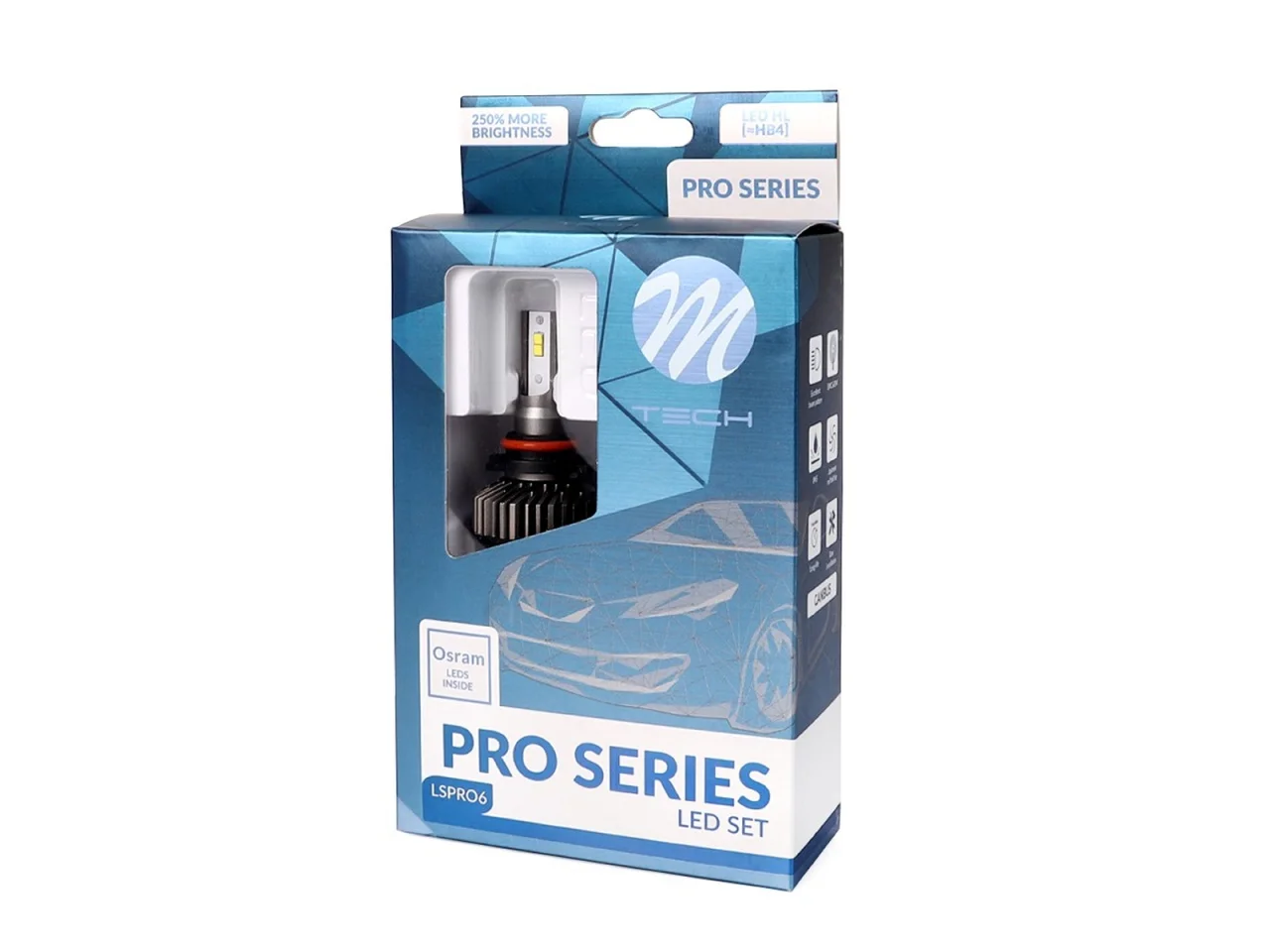 Żarówki M-TECH PRO LED SET HB4 5700K 40W — ujęcie 2