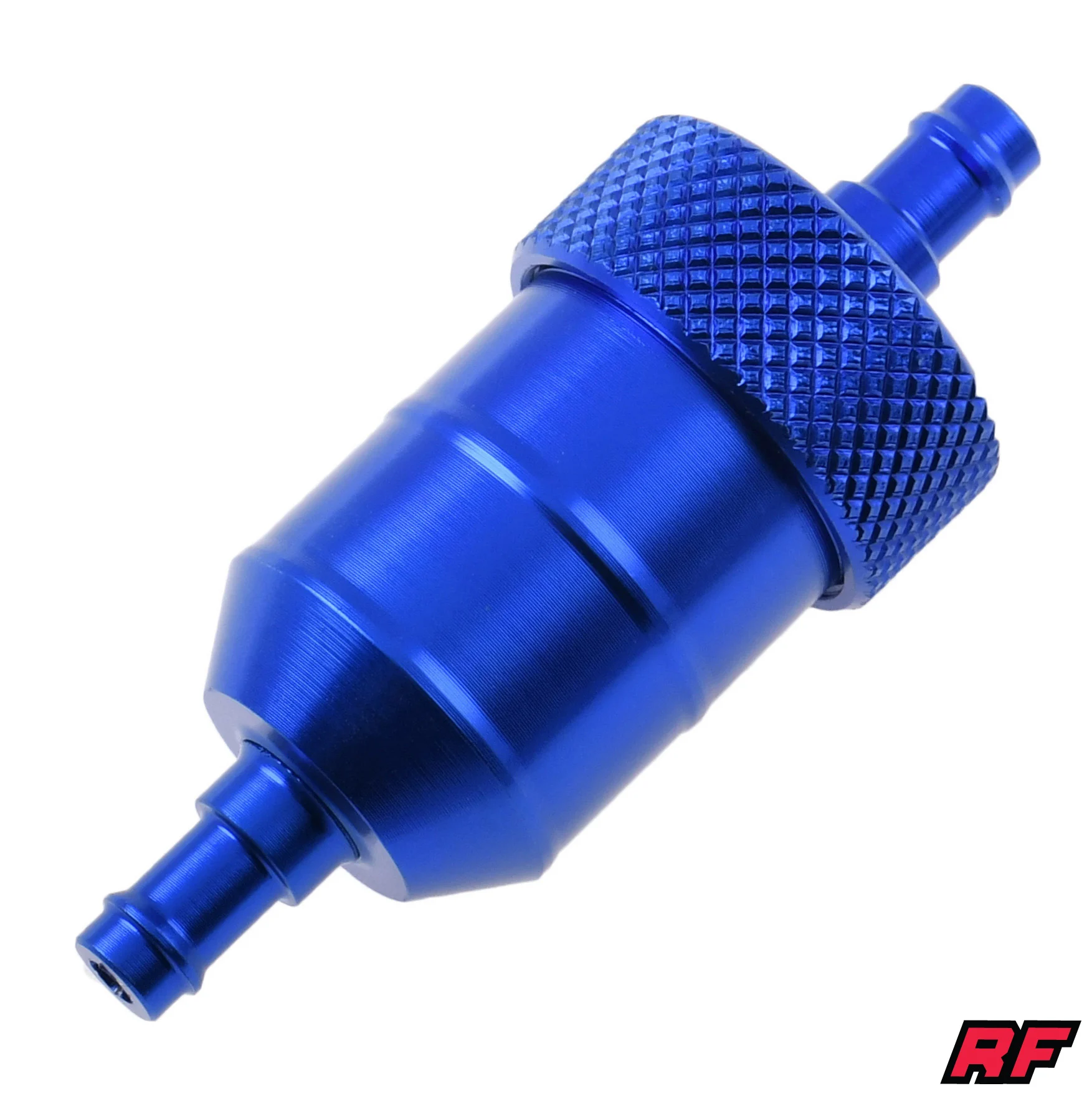 Filtr paliwa aluminium CNC niebieski V3 Racing Force — ujęcie 1