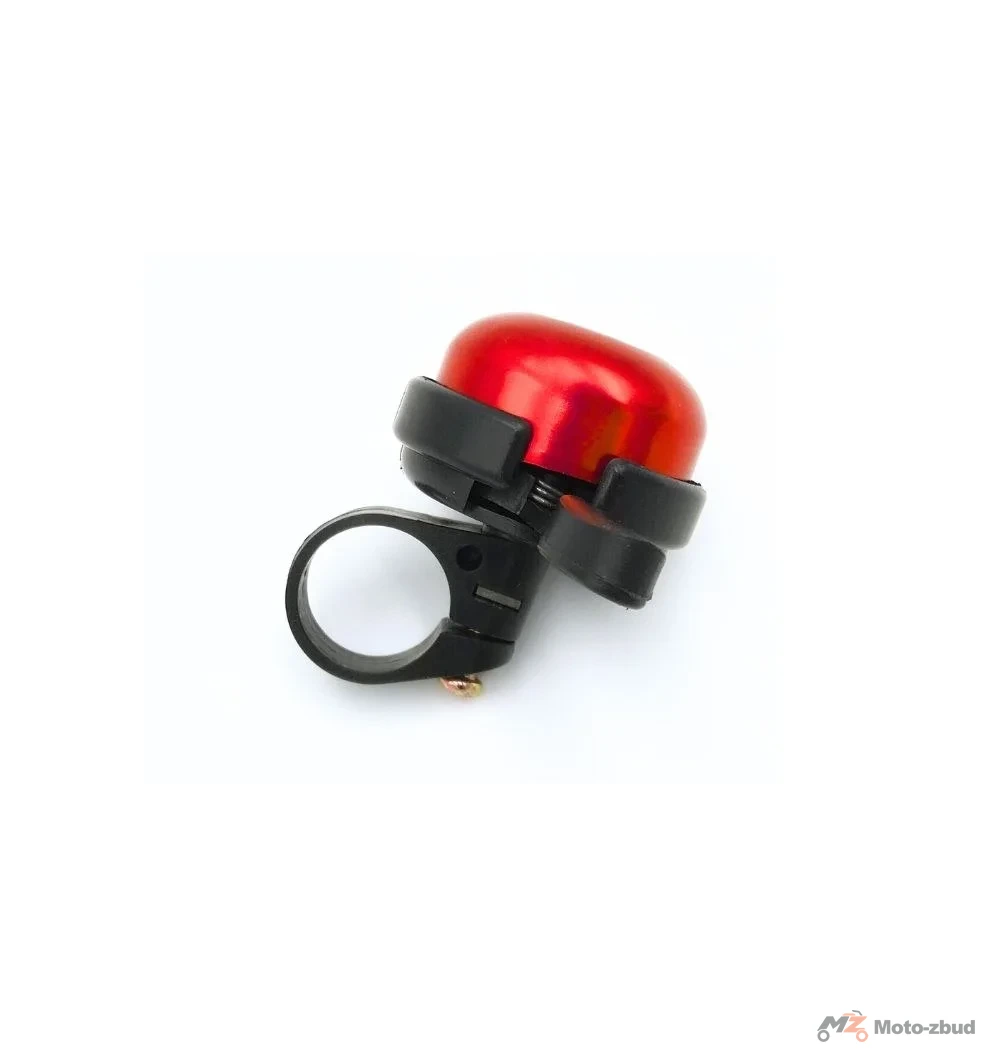 Dzwonek alum/plast (45 mm) czerwony