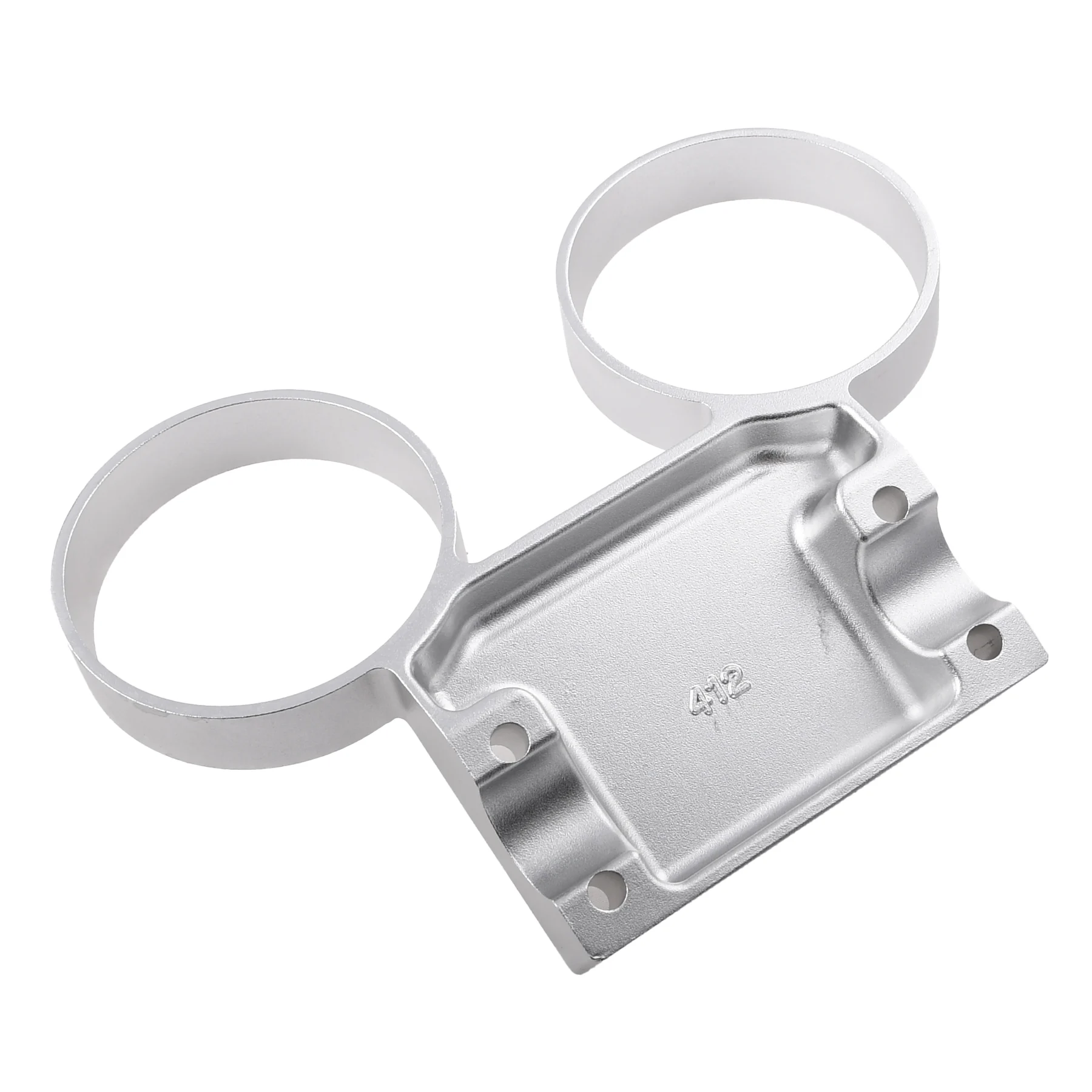 Uchwyt zegarów Simson S51 aluminium srebrny MZA — ujęcie 2