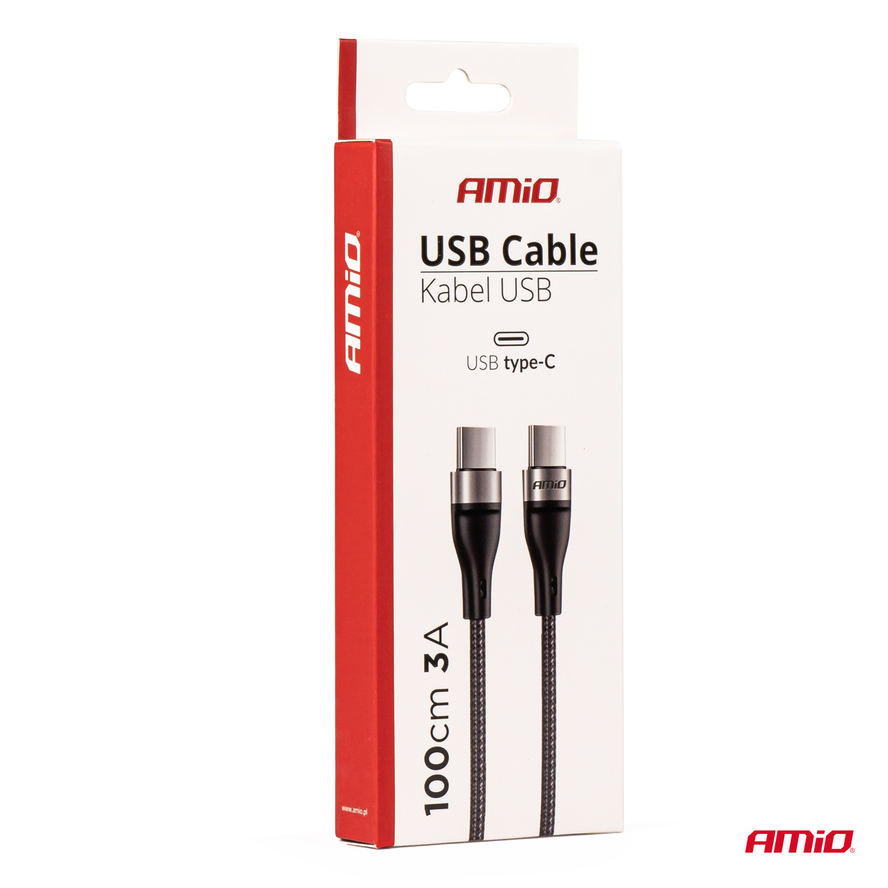 Kabel USB-C + USB-C 100 cm FullLINK UC-16 — ujęcie 6