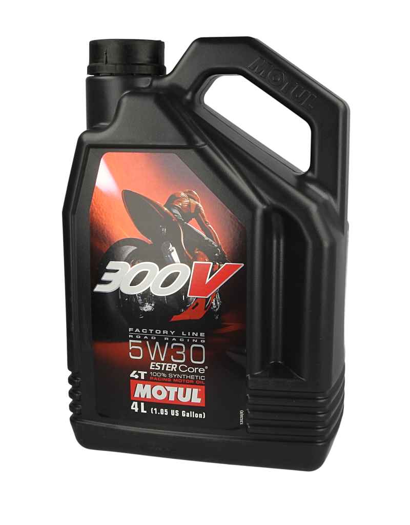 Olej 5W30 MOTUL 300 V factory line road 4T 4 l — ujęcie 4