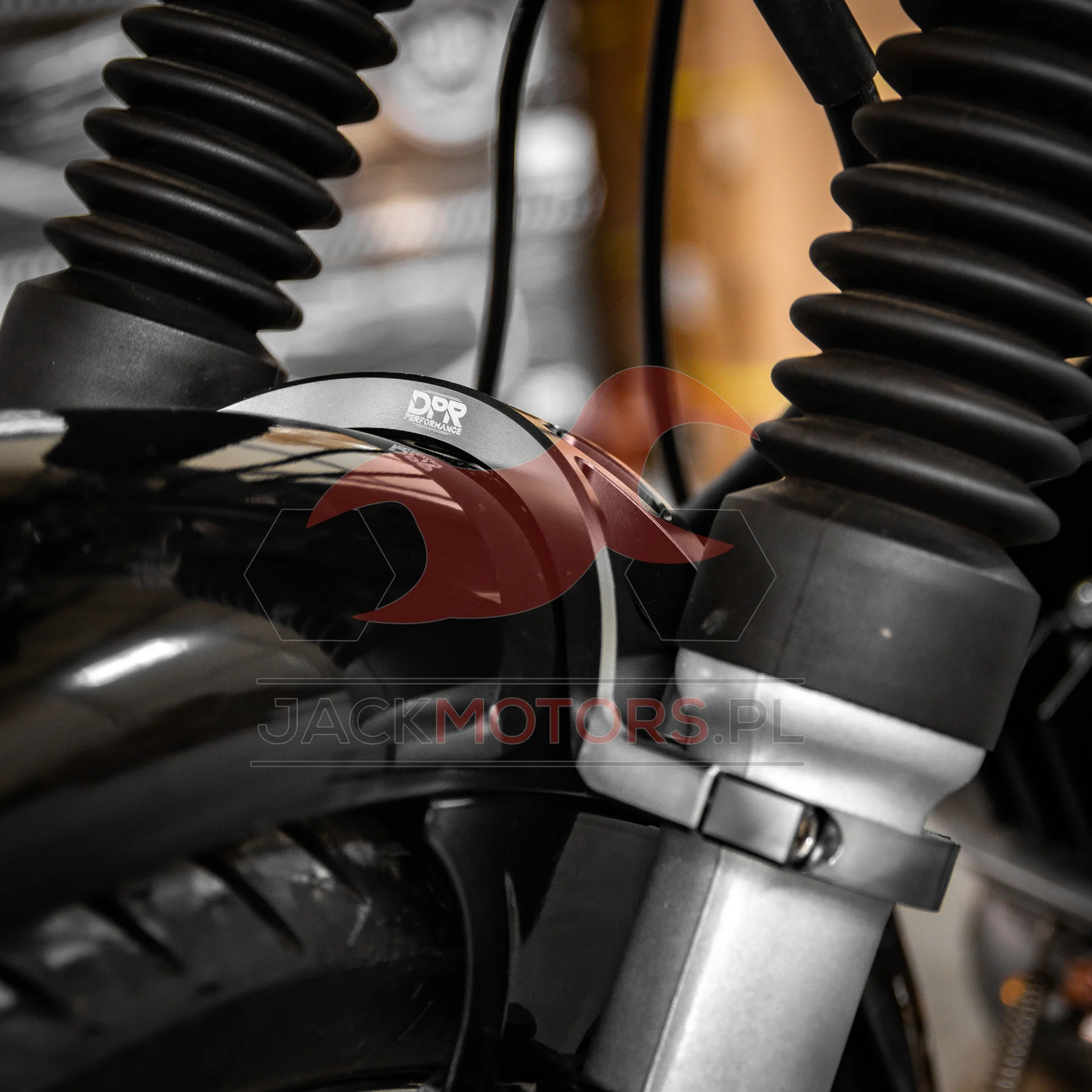 Stabilizator / rozpórka teleskopów Simson aluminium CNC titanium DPR Performance — ujęcie 7