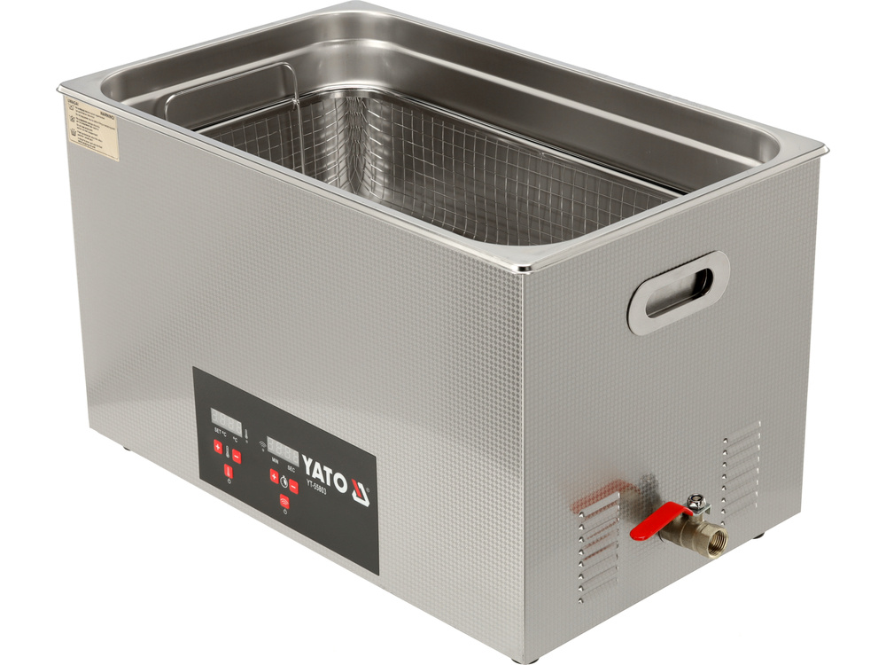 Myjka warsztatowa ultradźwiękowa 30 l YATO YT-55803 — ujęcie 2